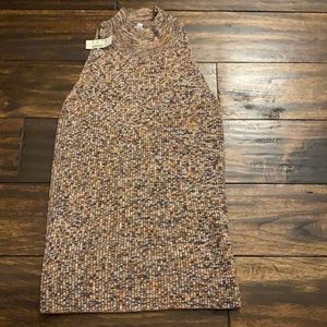 Madewell knit mock neck tank